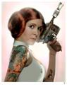 Top Selling Artwork - Princess Leia Tattoo Colour